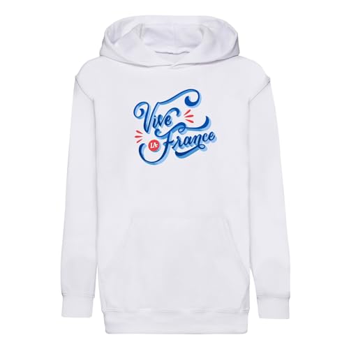 Hoodie enfant Vive La France confortable pour ne plus avoir froid au stade