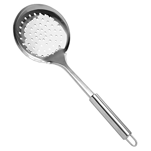 Tuut Linha de Utensílios em Aço Inox Escumadeira 34cm.