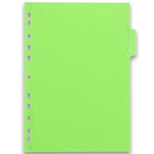 Intercalaires OXFORD A4 anti-déchirure en carte 220g pour trier 6 dossiers volumineux