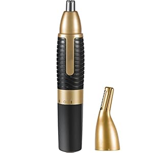 Nose Hair Trimmer and Ear Hair Trimmer, Portable Waterproof Ear Nose Hair Trimmers, Electric Nose Trimmer with Large-Capacity Storage Bins, for Bathroom, Hotel Razor