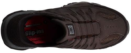 Skechers Men's Slip-ins: Cankton - Faison Shoes, Brown, 8.5 Medium