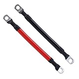 diametro cable bateria moto Conjunto de Cables de Batería Multipropósito: los cables de conexión de la batería, comúnmente utilizados para el cableado del banco de la batería, los cables del inversor, se pueden usar ampliamente en automóviles, camiones, barcos, paneles solares, cableado del banco de la batería, cables de conexión a tierra, aplicaciones de cableado del automóvil y otras cortadoras de césped aplicaciones Puede conectar el portafusibles y el inversor en serie y en paralelo.