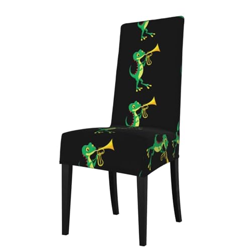 WHJSSF Funda protectora para silla de comedor, suave, cómoda, resistente a las arrugas, se adapta a la mayoría de sillas sin brazos