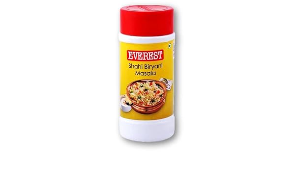 See full amazon price history chart for Pink Delight Everest Shahi Biryani Masala 100G Jar Unique Pink Delight Everest Shahi Biryani Masala 100G Jar Unique (B0CZF62YBK) Amazon Price History, Amazon Price Tracker