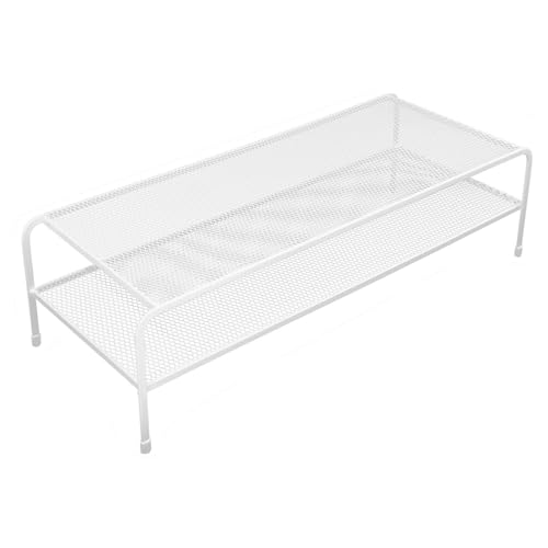 Support de bureau pour ecran ordinateur double plateau maison