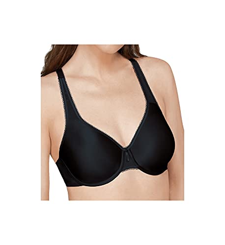 Wacoal womens Basic Beauty Full Figure Underwire bras, Black, 42DDD US