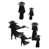 Amplificateur d'ambiance culturelle : apportez un décor de asiatique ancien dans n'importe quelle pièce avec statues de chinois et figurines asiatiques anciennes miniatures pour un accent de bureau , des ornements de bureau miniatures, des statues asiatiques anciennes