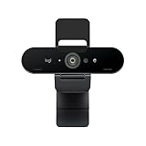 Logitech BRIO Stream Webcam 4K, 13MP, 30fps, 90° FOV, 5X Zoom