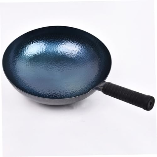 Wok de hierro tradicional martillado SECFOU 48 cm miniatura 7
