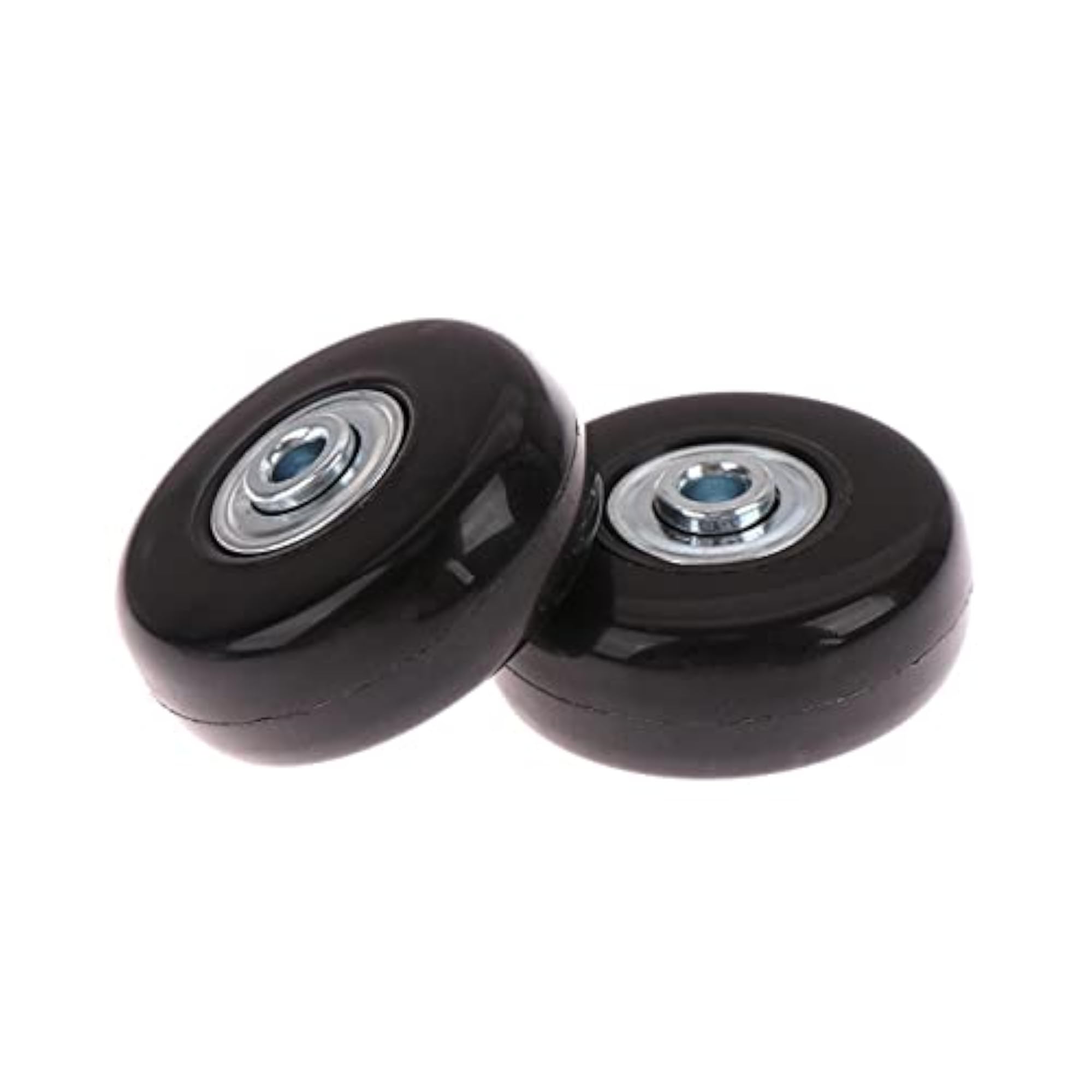 2Pcs Luggage Suitcase Wheels Replacement, 50mm Rubber