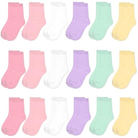 GENTABY Toddler Girls Mid Cut Socks Cover