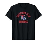 Louisiana Tech Bulldogs Large T-Shirt, Men, Black, Small