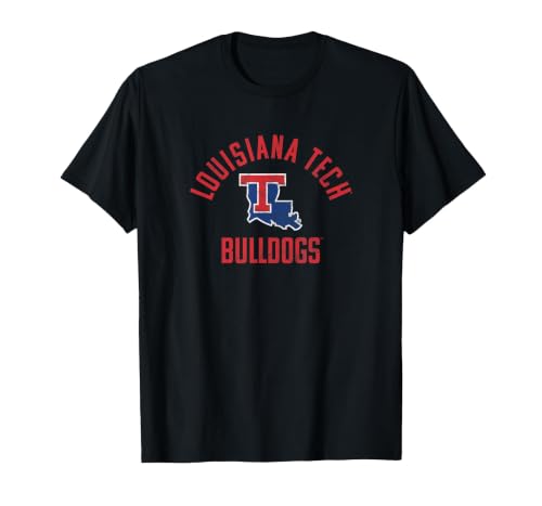 Louisiana Tech Bulldogs Large T-Shirt, Men, Black, Small
