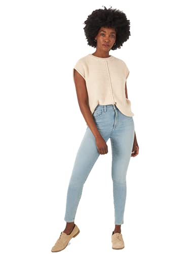 Jean Skinny Lee High Rise anti-bâillement pour taille fine