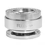 MUTEKI ステアリングボス クイックリリース アルミ合金 耐食性 丈夫 耐腐食 汎用 取り付け簡単 ハンドルを取り外す （銀）