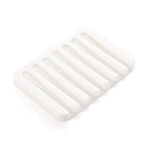 Generic Colorful Creative Silicone Bathroom Silicone Flexible Soap Dish Storage Holder Soapb Plate Tray Drain Kitchen Tools 1Pc (B07JN4B8M1) Amazon Price History, Amazon Price Tracker