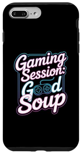 �Q�[�}�[���� Gaming Session: Good Soup �t���[�Y �X�^�C�� �X�}�z�P�[�X iPhone 7 Plus/8 Plus �p