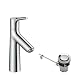 Produktbild hansgrohe Wasserhahn Talis S (Armatur mit Auslauf Höhe 100mm und Zugstangen-Ablaufgarnitur) Chrom