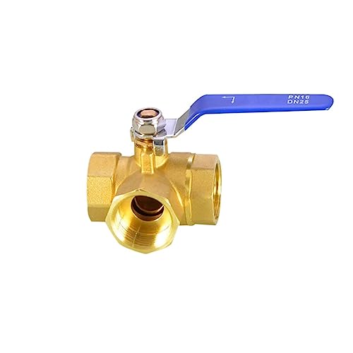 Válvula de bola de 3 vías de 1/2" tipo L para eliminar fugas en sistemas de aire y gas 2