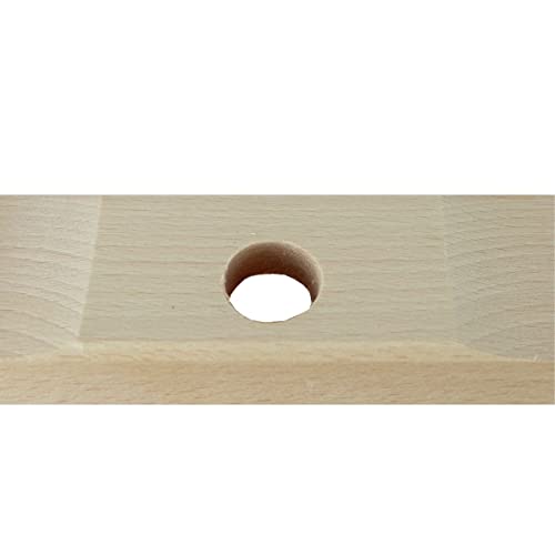 Besen Saalbesen Mischhaar-Borsten Sattelholz mit Stielloch 40 cm – Bild 4