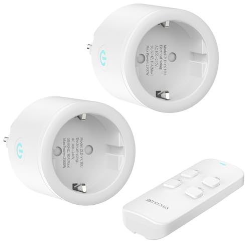 Prises télécommandées avec télécommande