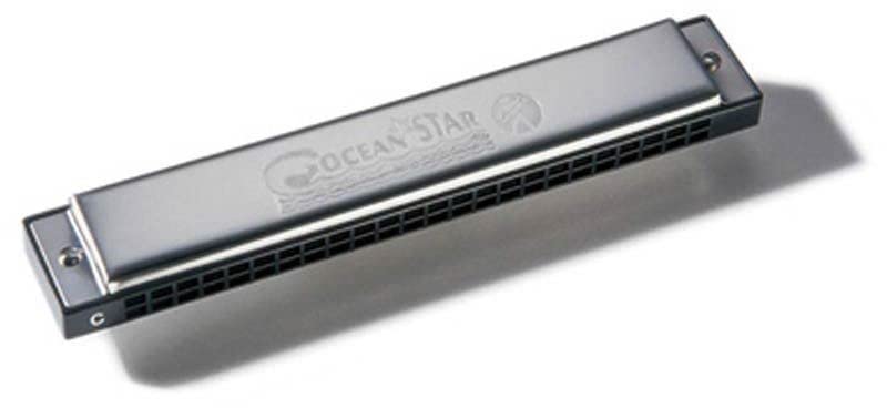 Hohner 2540/48 Ocean Star Harmonica - Les Beatles, Paul McCartney, John Lennon, RIngo Starr, George Harrison Hohner 2540/48 Ocean Star Harmonica