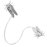 Forme de cigale distinctive : le design animal mignon ajoute une touche unique et charmante à votre tenue, décorations de fête de costume pour hommes, broche de pull animal