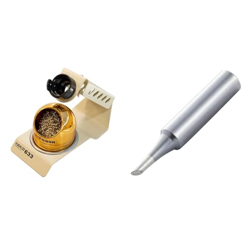【セット買い】白光(HAKKO) こて台 FX-600 FX-601 PRESTO DASH用 633-01 + こて先 2C型 FX-600 FX-8801 FX-8803用 T18-C2