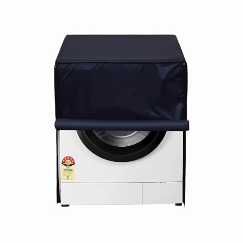 Image of Wings Star Front Load Washing Machine Cover Suitable for Bosch 5.5 kg, 6 kg (50X63X81 CMS, Blue)