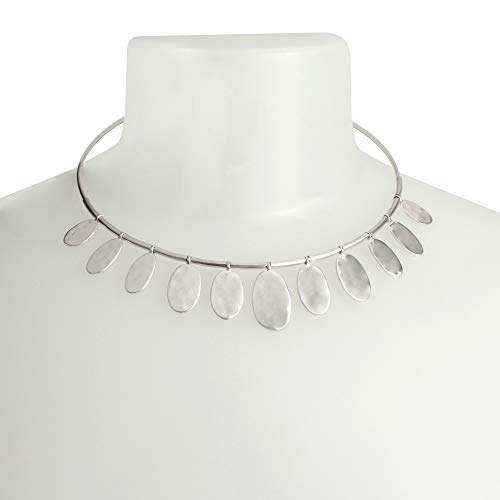 ROBERT LEE MORRIS Soho Disc Collar Jewelry Necklace