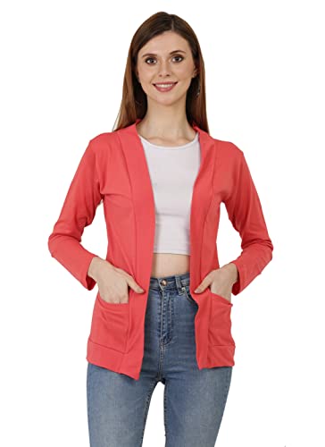 Image of Women's Cotton Pocket Shrug
