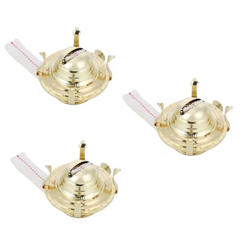 HOMOCONO 3sets Kerosene Lamp Replacement Burner Wick Holder Vintage Oil Lamp Parts for Retro Lighting and Material for -Term Use