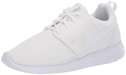 Nike Men's Air Max 270 Flyknit, White/Black-Racer