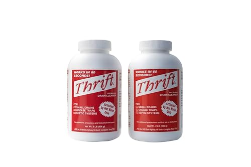 Thrift T-200 Drain Cleaner, 2-Pound by Thrift (Pack of 2)