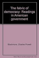 The Fabric Of Democracy Readings In American Government 0442775954 Book Cover