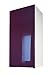 Berlenus CP3HA - Mueble Alto de Cocina (30 cm, con 1 Puerta), Color Berenjena Brillante