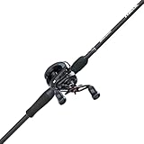 Abu Garcia Max SX Baitcast Low Profile Reel and Fishing Rod Combo
