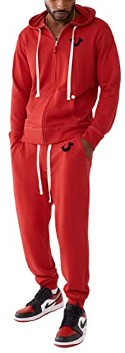 True Religion Men's Buddha Logo Zip Hoodie Sweatshirt2