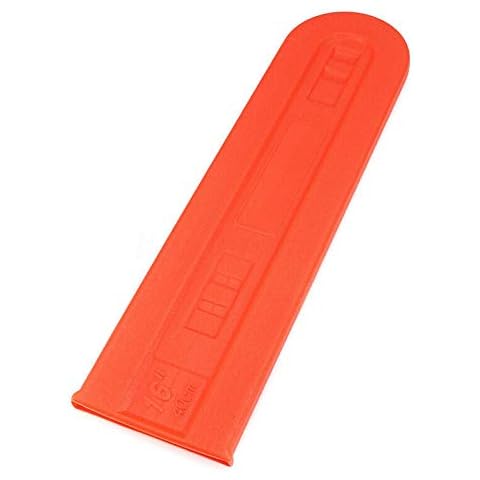 TopHomer 12" / 16" / 20" Kettensägenschutzhülle Scheidenschutz, 1 Stück 40 * 11cm Orange Kettensägenschutzhüllenschutz Kettensägenschutz Cover