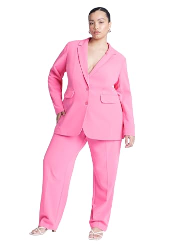 ELOQUII Women's Plus Size The 365 Straight Leg Pant