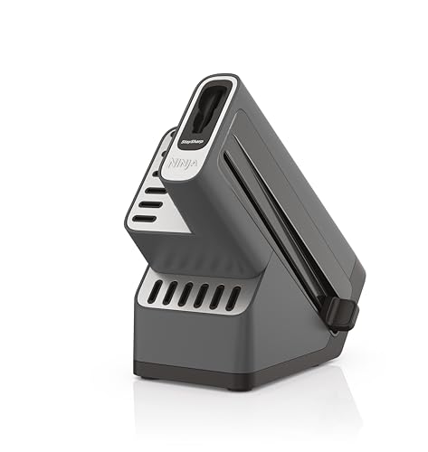 Image of Ninja Foodi StaySharp Knife Block with Integrated Sharpener Deluxe 14-Piece Set, K32014EUUK
