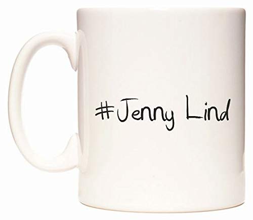 #Jenny Lind 11oz Ceramic Coffee Tea Gift Mug Cup