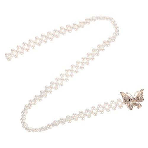 Waist Chain Imitation Pearl Beads Belt for Women Stylish Waist Decoration for Beach Wear Bridal and Party Durable Design present Choice for Friends