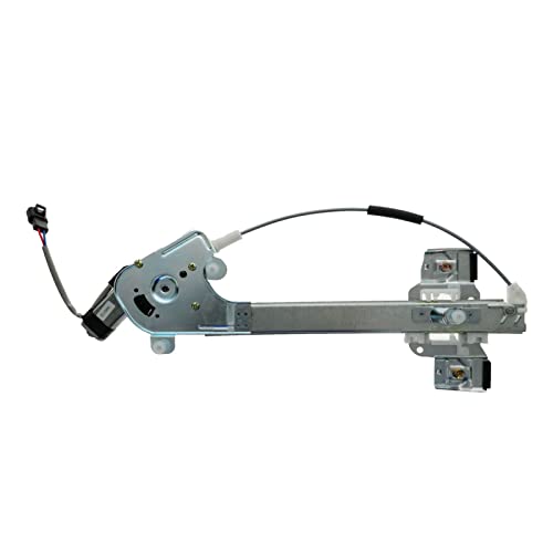 Image of TRQ Rear Left Power Window Regulator & Motor Assembly Drivers Side Compatible with 2000-2005 Buick Lesabre GM1550106