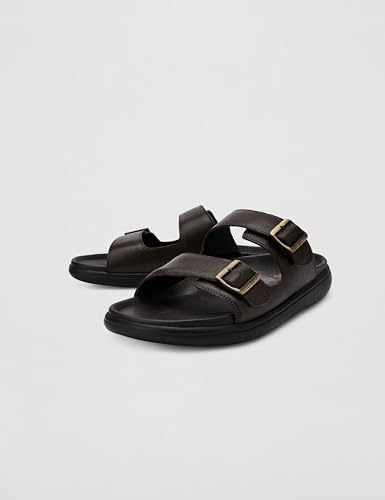 Image of Lee Cooper LC9758C Genuine Leather Sandals For Men | Ligntweight & Comfortable |