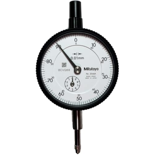 Mitutoyo 2046A Dial Indicator DG 0.01 Grad, 0-10mm Range