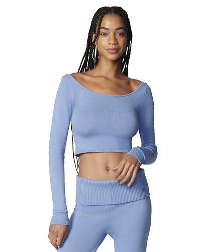 Image of Florence by Mills Women's Barre Collection Crossback Sweater Top