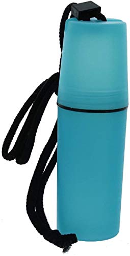 Readi USA Lt Blue Waterproof Dry Tote-Beach, Boat & Pool, Spills & Splashes - Money, Id, Key's N More â€“ Plastic with Adjustable Neck Lanyard