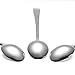Snamonkia Tea Spoons Long Handle Stainless Steel Set of 6, 8.7 Inches, Bar Stirring Mixing Weighted Metal Spoons for Coffee, Iced-tea, Sundae