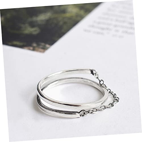 Bague en argent sterling massif de qualité supérieure - 3
